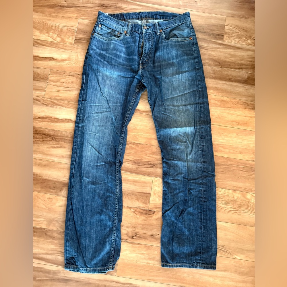 Levi's Men's Straight Blue Jeans